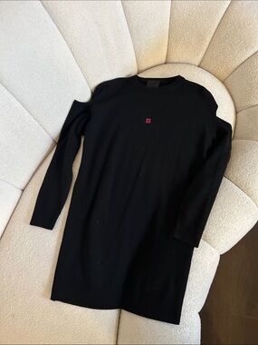 Givenchy Women Crewneck Sweater with Small Red Logo
